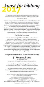 Auktion kunst für bildung 2